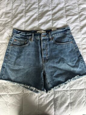 Denim Forum Boyfriend Jean Shorts